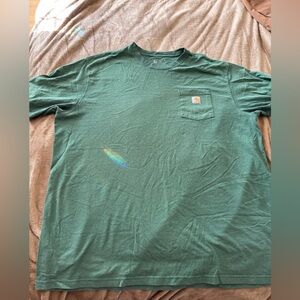 Carhartt Men's Olive Long Sleeve Shirt